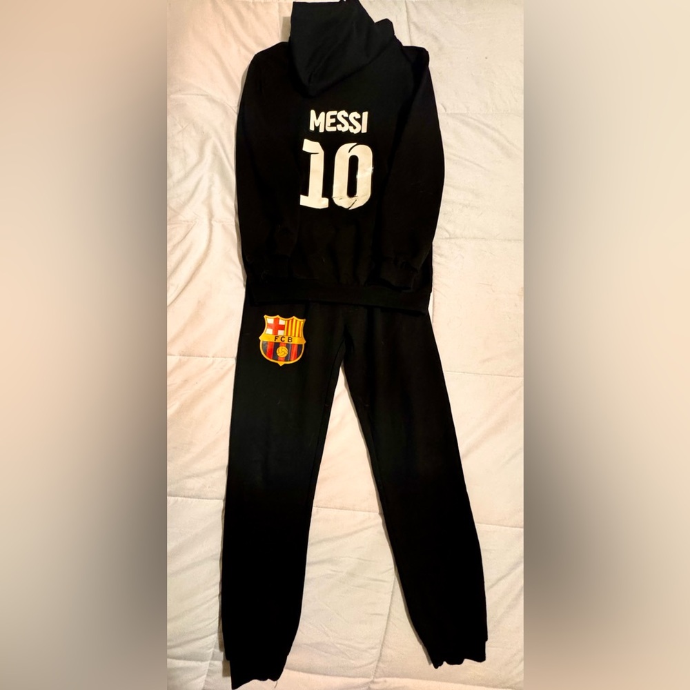 Lionel Messi Sweat Pants and Hoodie